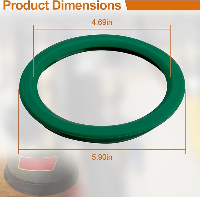 Camping Kerosene Lamp Silicone Tank Base Protector Gasket for Coleman Lanterns, Scratch-Resistant