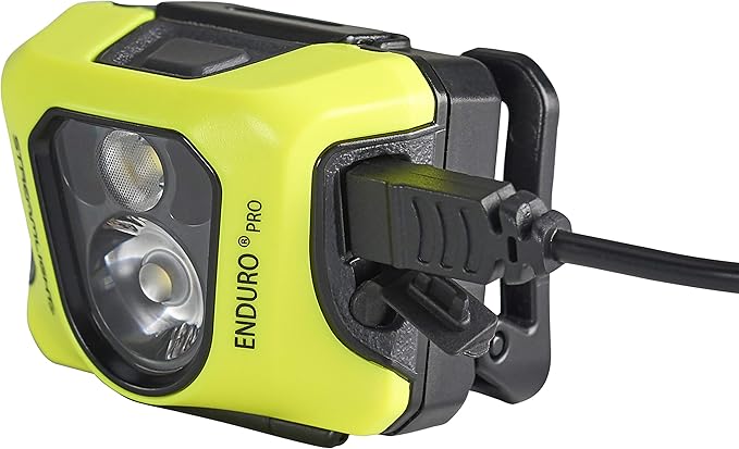 Streamlight 61435 Enduro Pro USB 200-Lumen 2080-Candela Ultra-Light LED Rechargeable Headlamp with