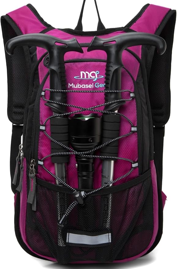 15L Insulated Hydration Backpack Pack with 2L Water Bladder Lightweight Hiking Backpack Bag for