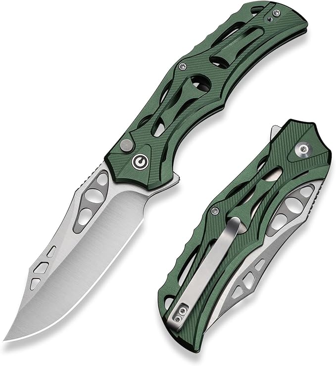 CIVIVI Biophase Pocket Folding Knife for Men, 3.48" Nitro-V Blade Aluminum Handle, Lightweight