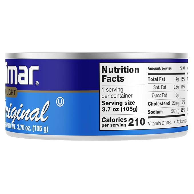 Sardimar Chunk Light Tuna ( Original - Pack of 12 ) - Ready to eat meals in can