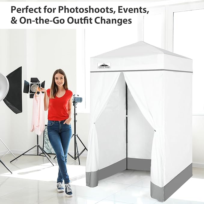EAGLE PEAK Flex Ultra Compact 4x4 Pop-up Canopy, Sun Shelter, Changing Room, Portable Privacy