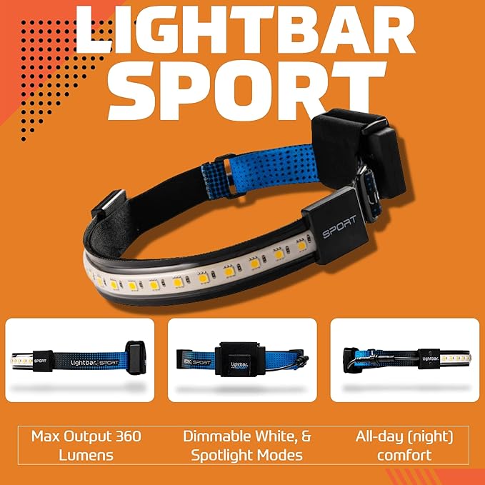 | LED Headlamp, 300 to 500 Lumens, Spot Light Mode and Red Light Modes Available On Select Models
