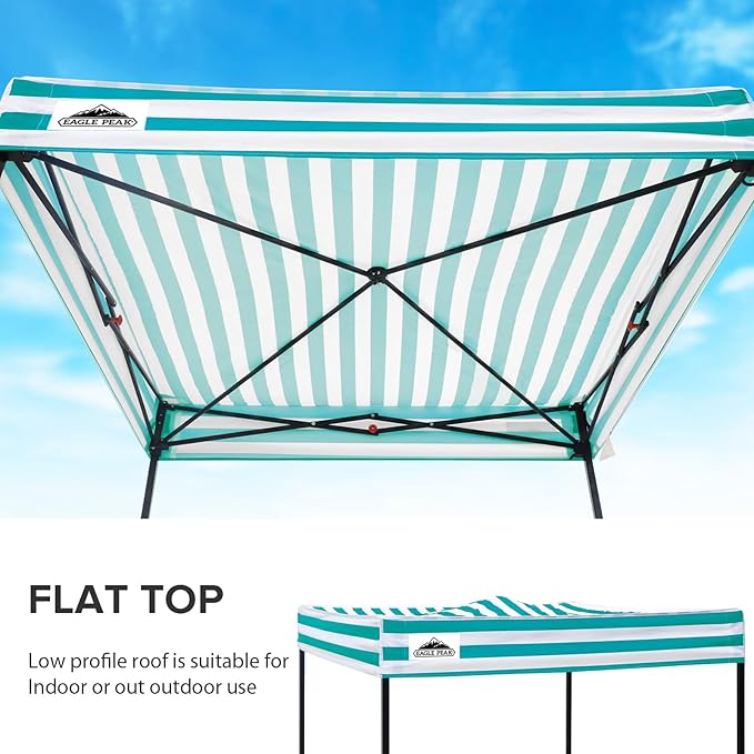 EAGLE PEAK Flex Compact 5x5 Pop-up Canopy Changing Room, Portable Privacy Dressing Room for Indoor