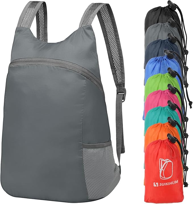 20L Ultra Hiking-Daypack Lightweight Foldable Travel Packable Backpack for Camping Cycling