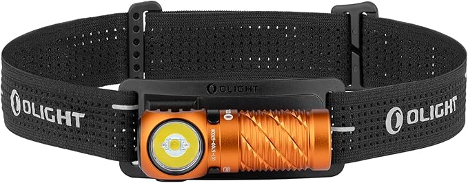 OLIGHT Perun 3 Mini Headlamp 1250 Lumens LED Head Flashlight,Rechargeable Headlight with Red Light
