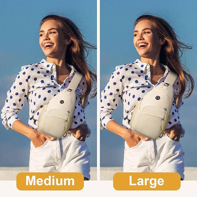 Crossbody Bags for Women Man Waterproof Sling Bag Backpack Trendy Casual Cross Body Bag with