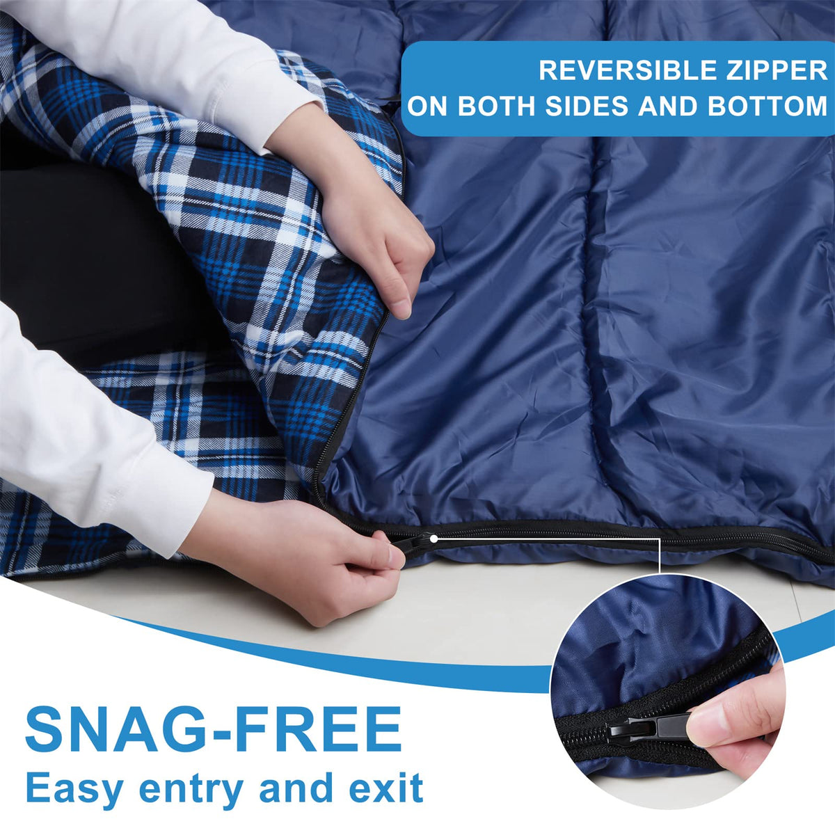 AGEMORE Sleeping Bag - Double, Waterproof - product view 5