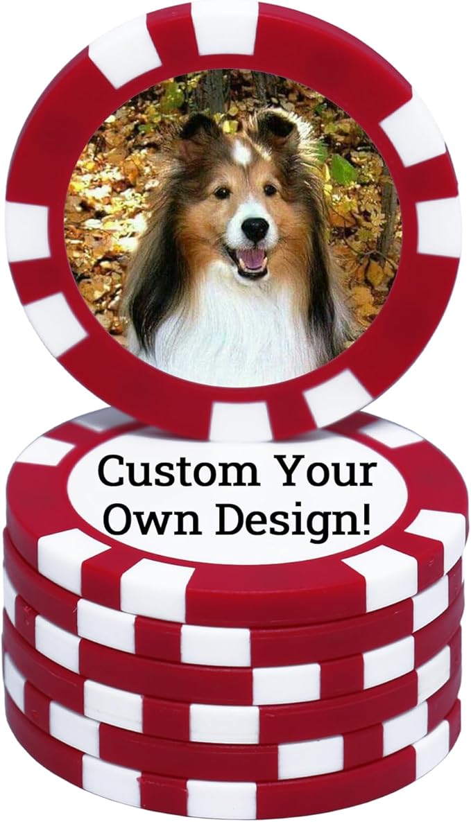 12 Grams Perfessional Customized Clay Poker Chips 30-500 PCS Personalized Casino Chips with Logo &