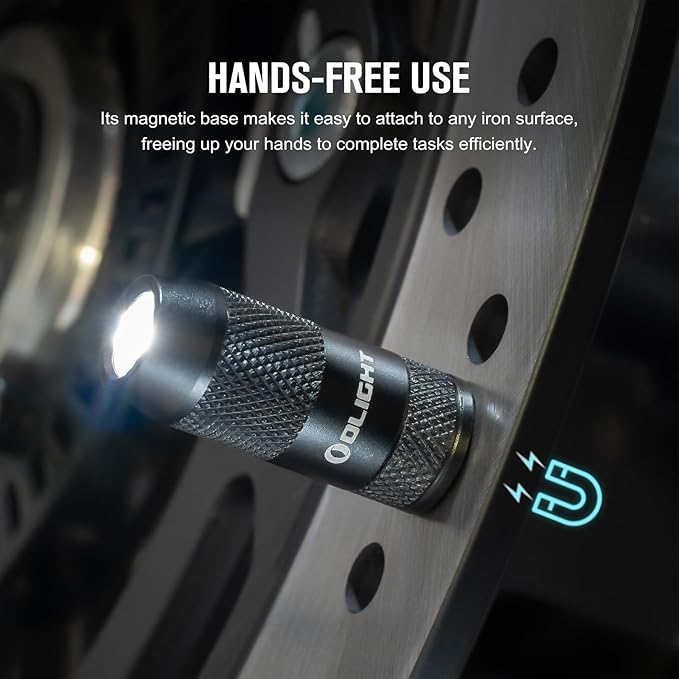 OLIGHT IMINI 2 EDC Rechargeable Keychain Flashlight 2 Pack, 50 Lumens Compact and Portable Mini LED