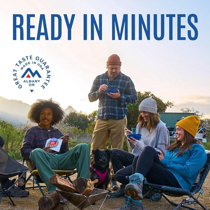 Mountain House Granola with Milk & Blueberries Freeze Dried Backpacking & Camping Food 6-Pack