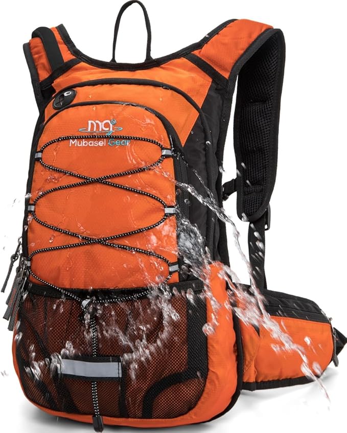 15L Insulated Hydration Backpack Pack with 2L Water Bladder Lightweight Hiking Backpack Bag for