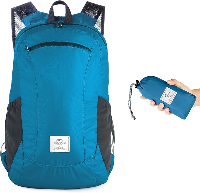 Naturehike 18L Lightweight Hiking Backpack, Waterproof Camping Packable Backpack Ultralight for