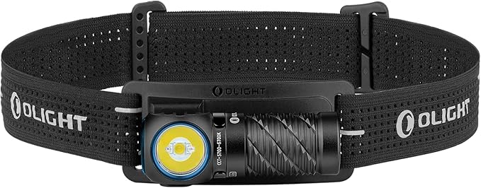 OLIGHT Perun 3 Mini Headlamp 1250 Lumens LED Head Flashlight,Rechargeable Headlight with Red Light