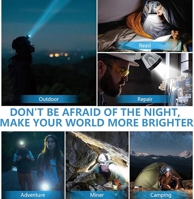 Super Bright Rechargeable High Power Headlamp,LED Rechargeable Head Lamp,LED Head Lights for