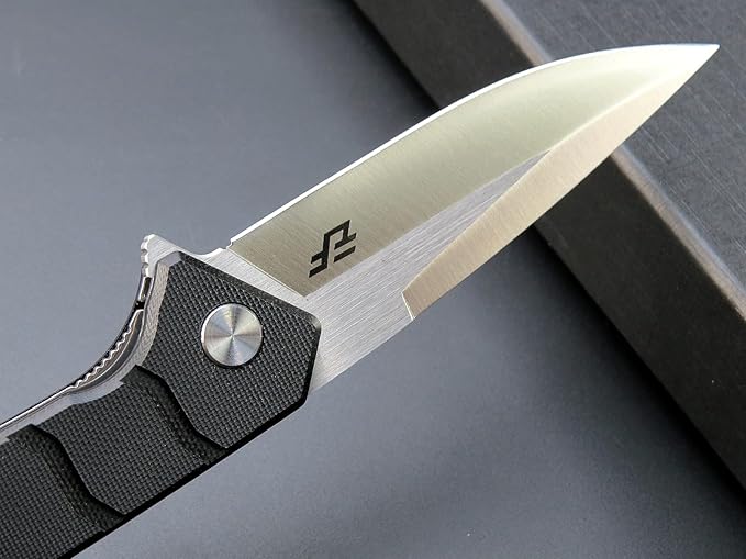 Eafengrow EF234 Folding Knife D2 Steel Blade G10 Handle EDC Tool Knives for Outdoor Working Camping