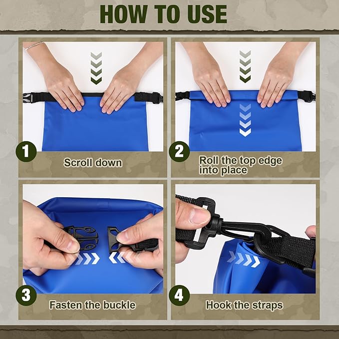 1 Set Bear Food Bag for Camping Ultralight Food Hanging System Includes Waterproof Bear Bag, Nylon