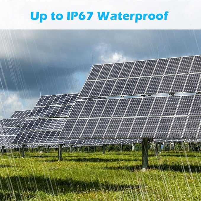 SUNGOLDPOWER 18PCS 450W Monocrystalline Solar Panel,Grade A Solar Cell, Waterproof IP67,High