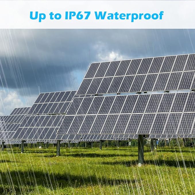 SUNGOLDPOWER 20PCS 450W Monocrystalline Solar Panel,Grade A Solar Cell, Waterproof IP67,High