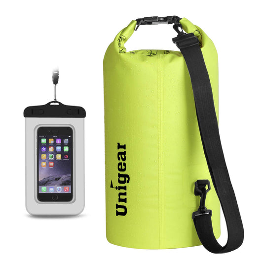 Unigear Dry Bag Waterproof, Floating and Lightweight Bags for Kayaking, Boating, Fishing, Swimming