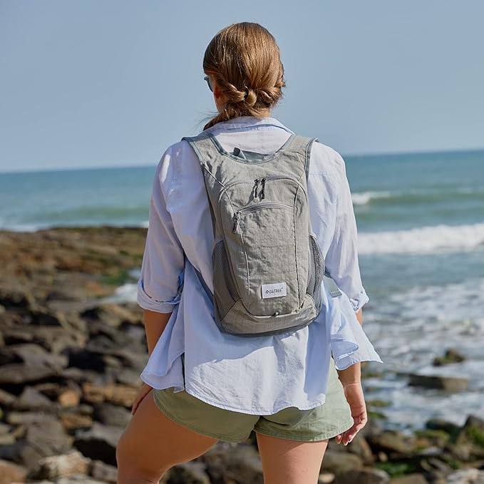 G4Free 10L/15L Hiking Backpack Lightweight Packable Hiking Daypack Small Travel Outdoor Foldable