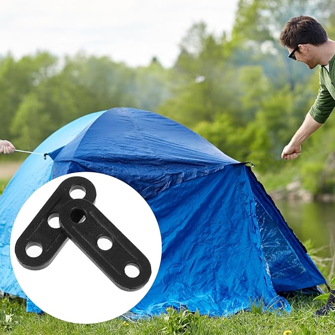 Rope Tightener, 30 PCS Tent Rope Tensioners Plastic Cord Tensioners Tent Wind Ropes Buckle