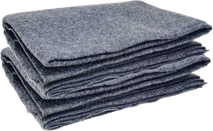 Vakly 2 Pack Emergency Throw Blanket [80’’x40’’] Disposable Fleece Military Cover – for Traveling