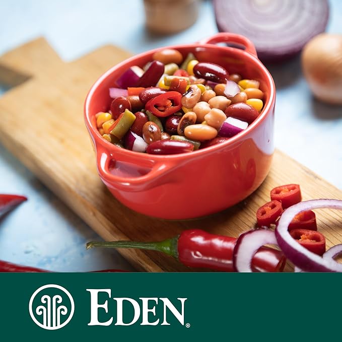Eden Organic Cannellini White Kidney Beans, No Salt Added, 15-Ounce Cans (Pack of 12)