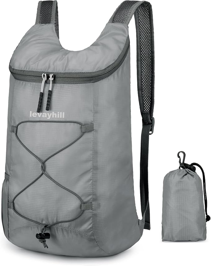 16L Lightweight Foldable Hiking-Backpack Small Packable-Daypack For Travel,Ultralight