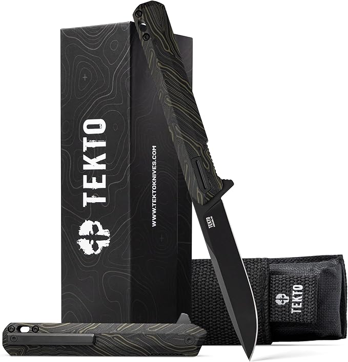 F2 Bravo Damascus G10 - Black Accents