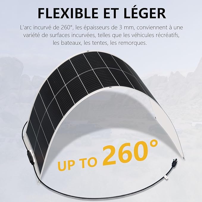 XINPUGUANG 100w 12V Flexible Solar Panels 600W 24V Solar System Kit Monocrystalline Cell Module 45A