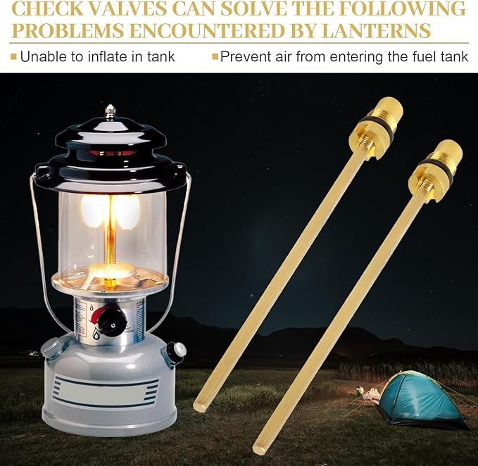 Check Valve and Air Stem Assembly Compatible with Coleman Stove Valve Parts for Fuel Lantern for
