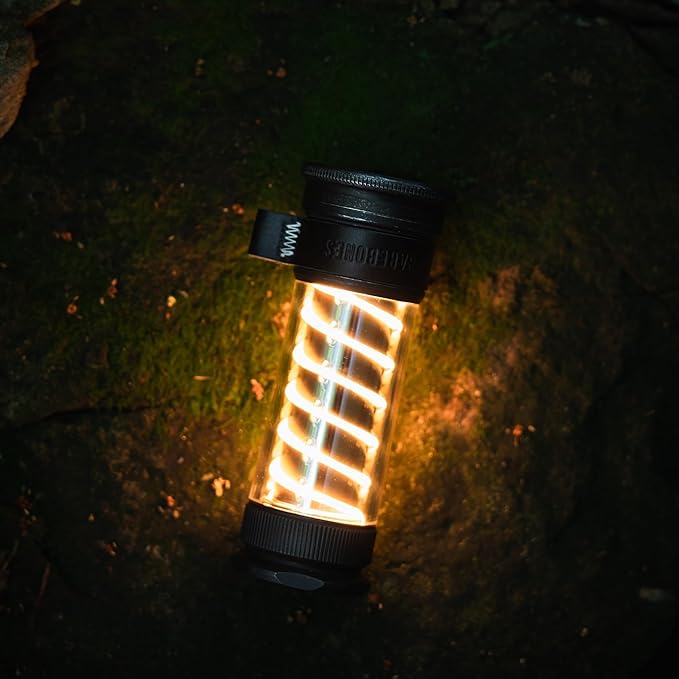 Barebones Edison Light Stick ??Tumbled Steel, USB Rechargeable LED Lantern and Flashlight with 7
