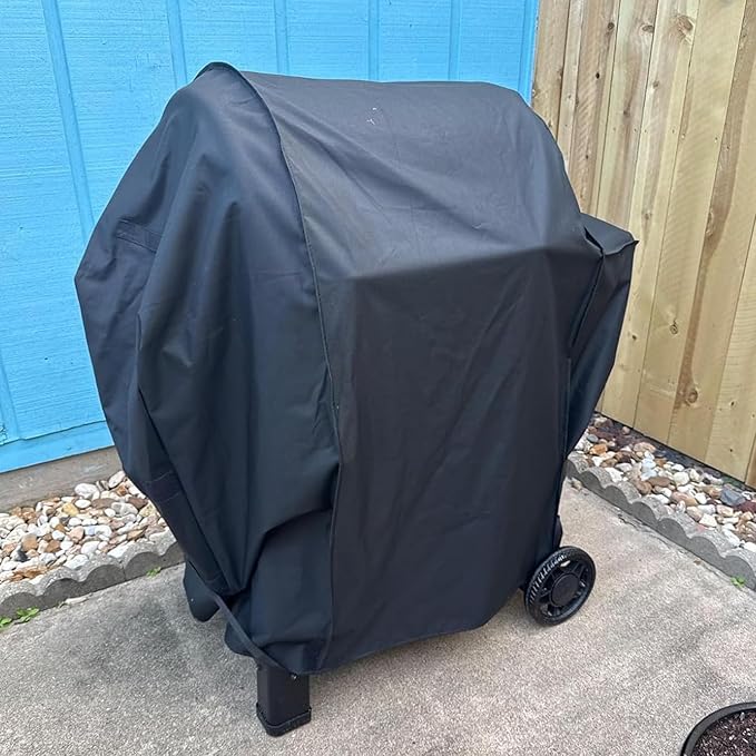 Grill Cover for Weber Searwood 600 Pellet Grill, 600D Waterproof 3400145 Weber Searwood 600 Cover