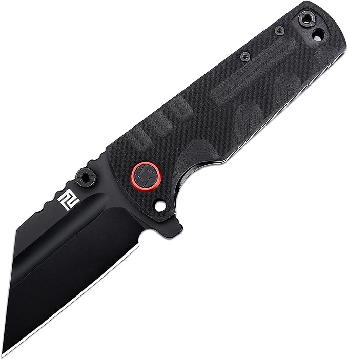 ARTISANCUTLERY Tactical Knife Proponent Subsize (1820PS) D2 Steel Black PVD Blade with G10 Handle