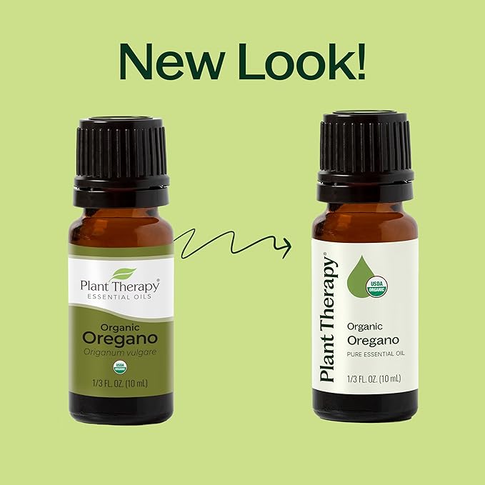 Plant Therapy Organic Oregano Essential Oil 100% Pure, USDA Certified Organic, Undiluted, Natural