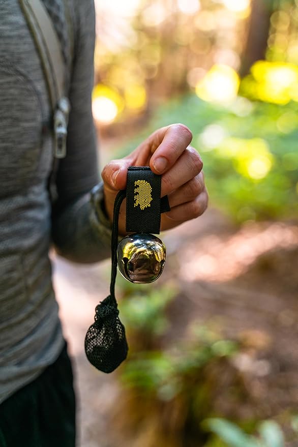 Coghlan's Magnetic Bear Bell with Silencer, Yellow ??Outdoor Safety for Hiking, Camping, and