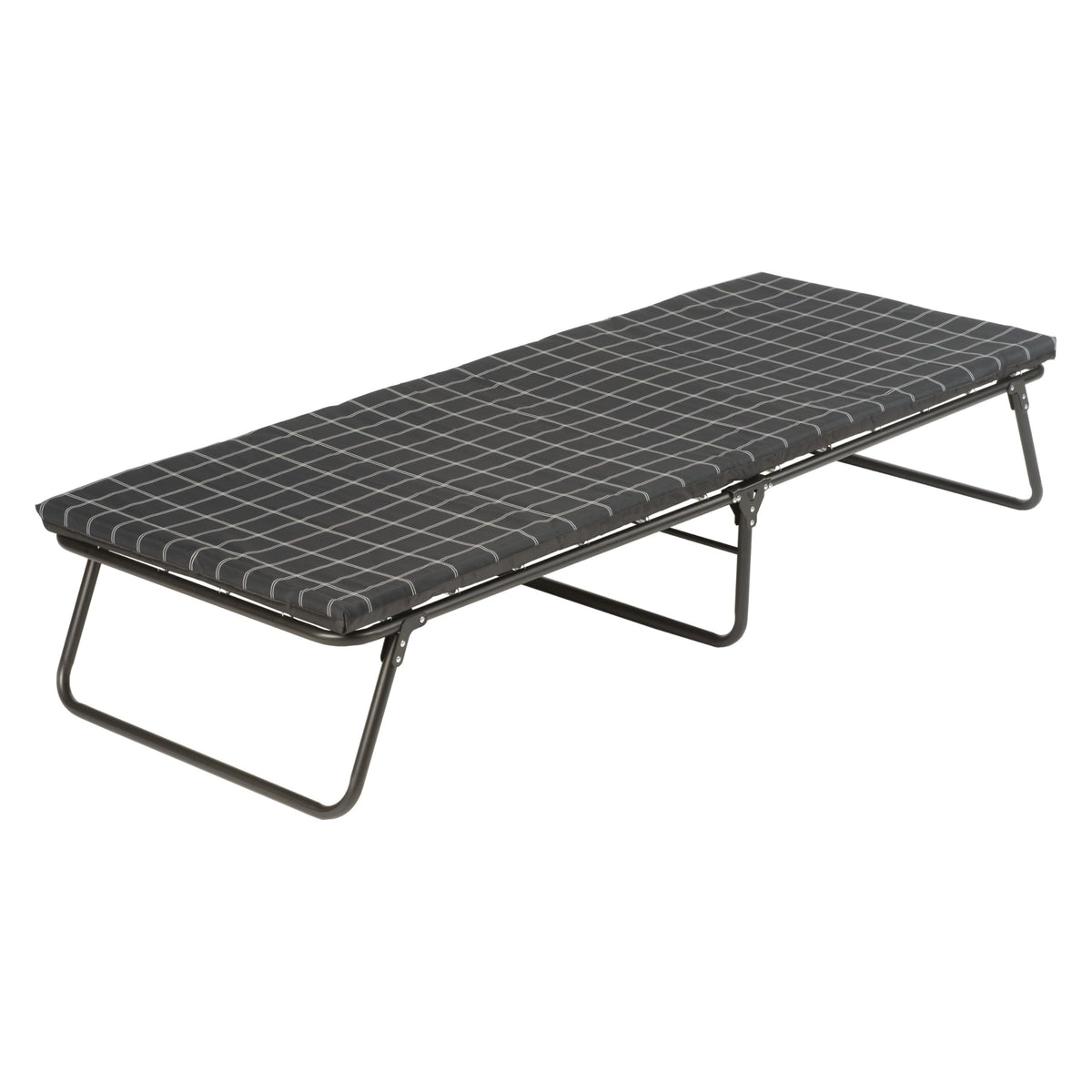 Coleman ComfortSmart Big & Tall Cot with Mattress Pad, Folding Steel Camp Bed with Plush Pad for