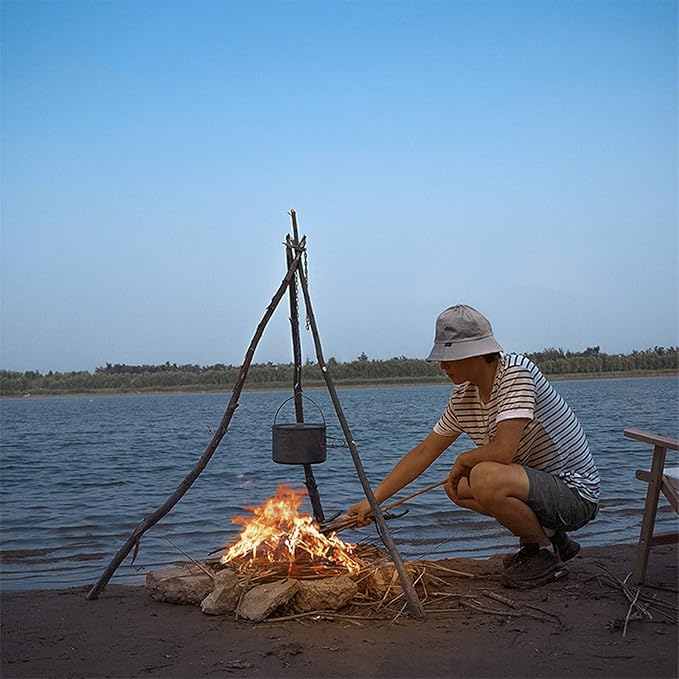 Stainless Steel Camping Gear and Equipment - Campfire Cooking Accessories Set - Radiate Portable