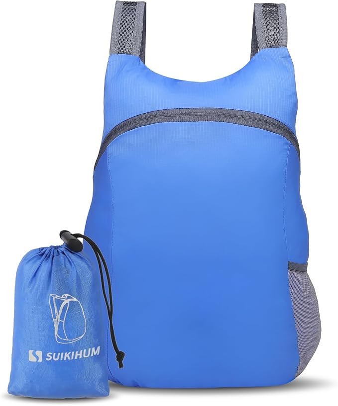 20L Ultra Hiking-Daypack Lightweight Foldable Travel Packable Backpack for Camping Cycling