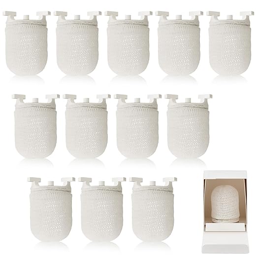 12 Pcs Gas Lamp Mantles Preformed Gaslight Pre Formed Gas Light Mantel for Outdoor Indoor Lantern
