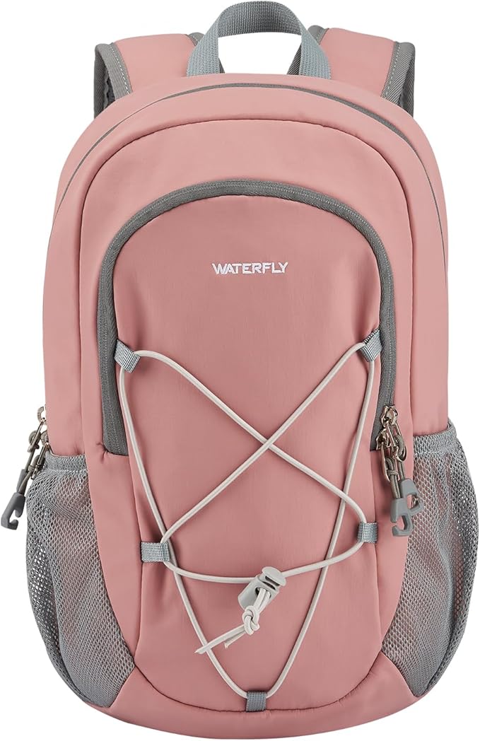 WATERFLY 12L Small Hiking Backpack: Day Pack Lightweight Travel Bag Camping Fitness Cycling Outdoor
