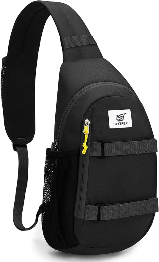 SKYSPER Sling Bag Anti-Theft RFID Crossbody Bag Travel Cross Body Backpack Shoulder Hiking Sling