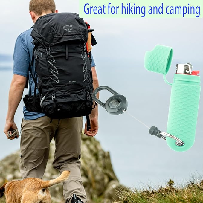 5 Pcs Waterproof Lighter Case Cover Holder for BIC Regular Lighters Sleeve Type J6 Outdoor Survival