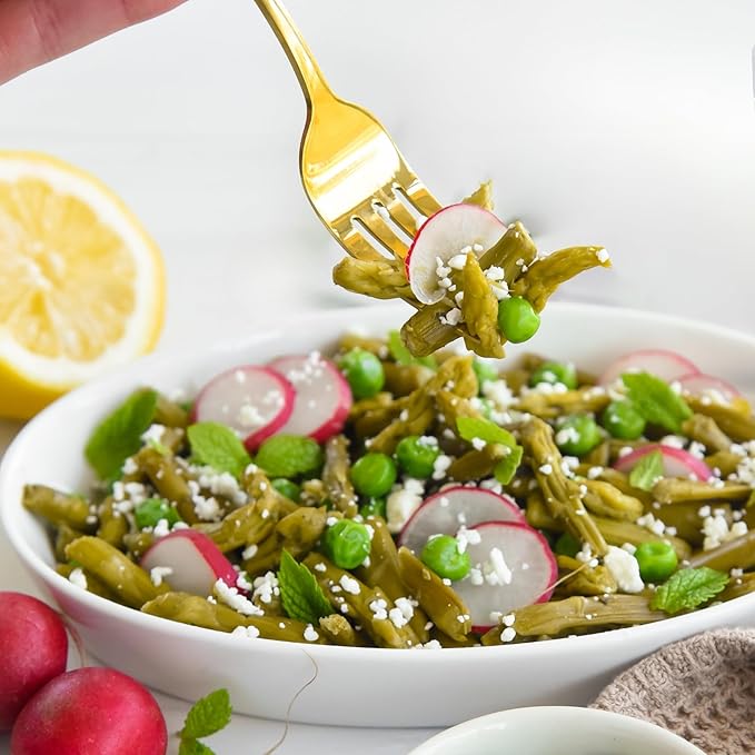 POSHI Marinated Asparagus Cuts Snack Pack | Rosemary + Oregano | Keto, Vegan, Paleo, Non GMO, Low