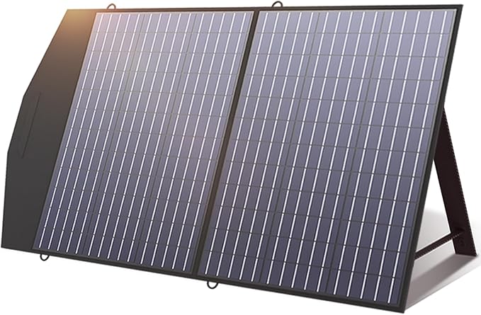 ALLPOWERS 100W Portable Solar Panel, 18V Lightweight SP027 Foldable Solar Charger for Portable