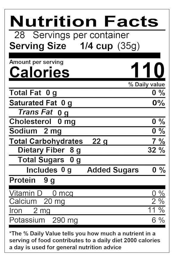 Yupik Organic Green Lentils, 2.2 lb (35.2 oz), Non-GMO, Vegan, Gluten-Free, Kosher, Raw, Source of