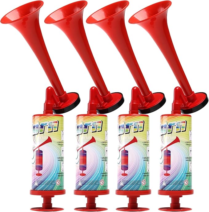 FARBIN Air Horns for Safety Boat Air Horn Airhorns Horn loud for Bear Dogs Portable Pump Air Horn