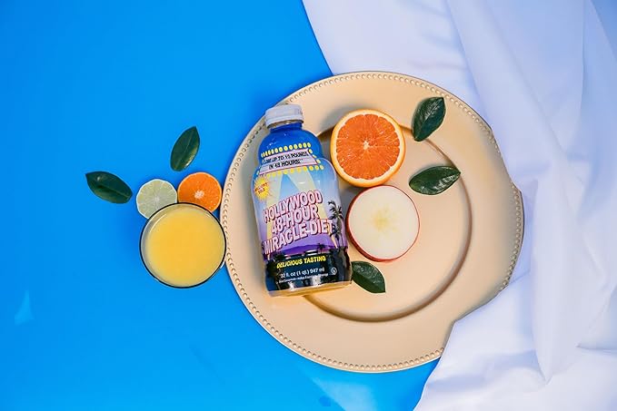 Hollywood diet - 48-Hour Miracle Fruit Juice Cleanse Diet 4-Pack, Detox Cleanse for Weight Loss &