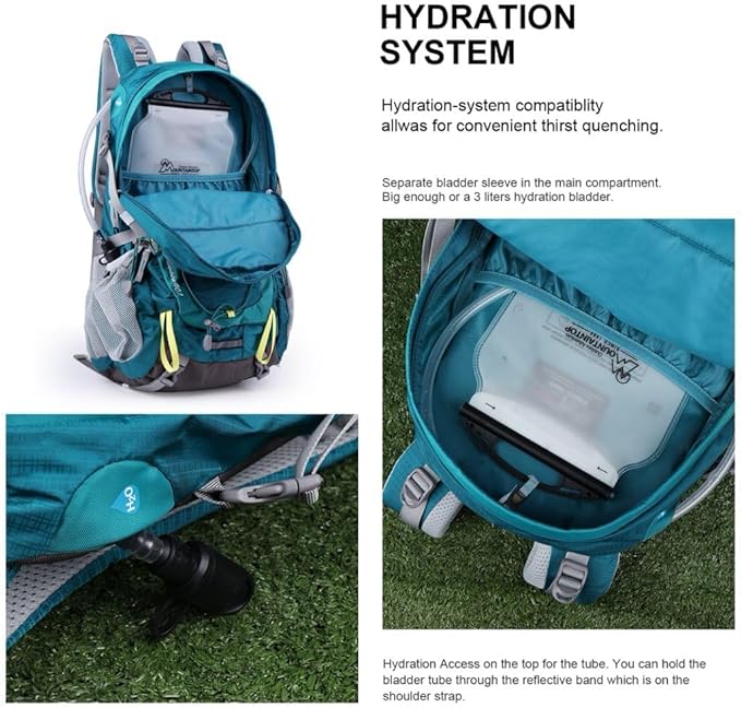 MOUNTAINTOP 25L/40L Hiking Backpack,Lightweight Travel Backpack for Men Women Outdoor Backpacking